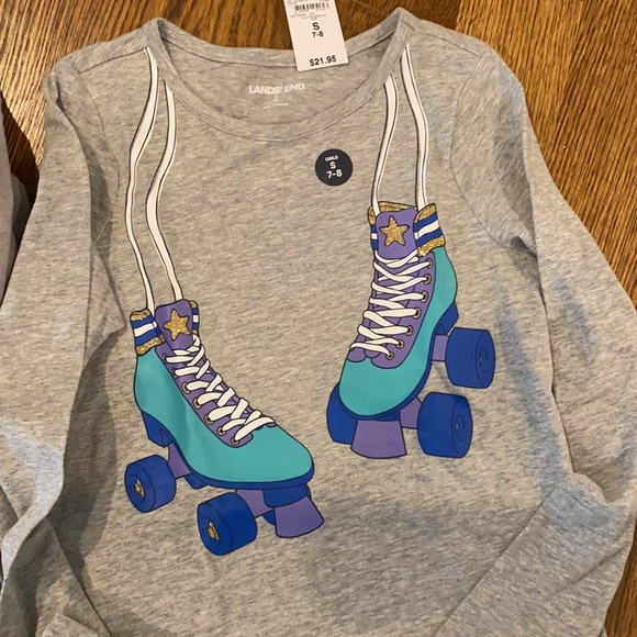 Two long sleeved 7/8 tops - Picture 5 of 8